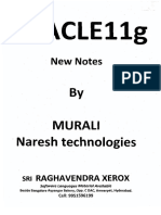 Murali Sir (Oracle 11g Notes)
