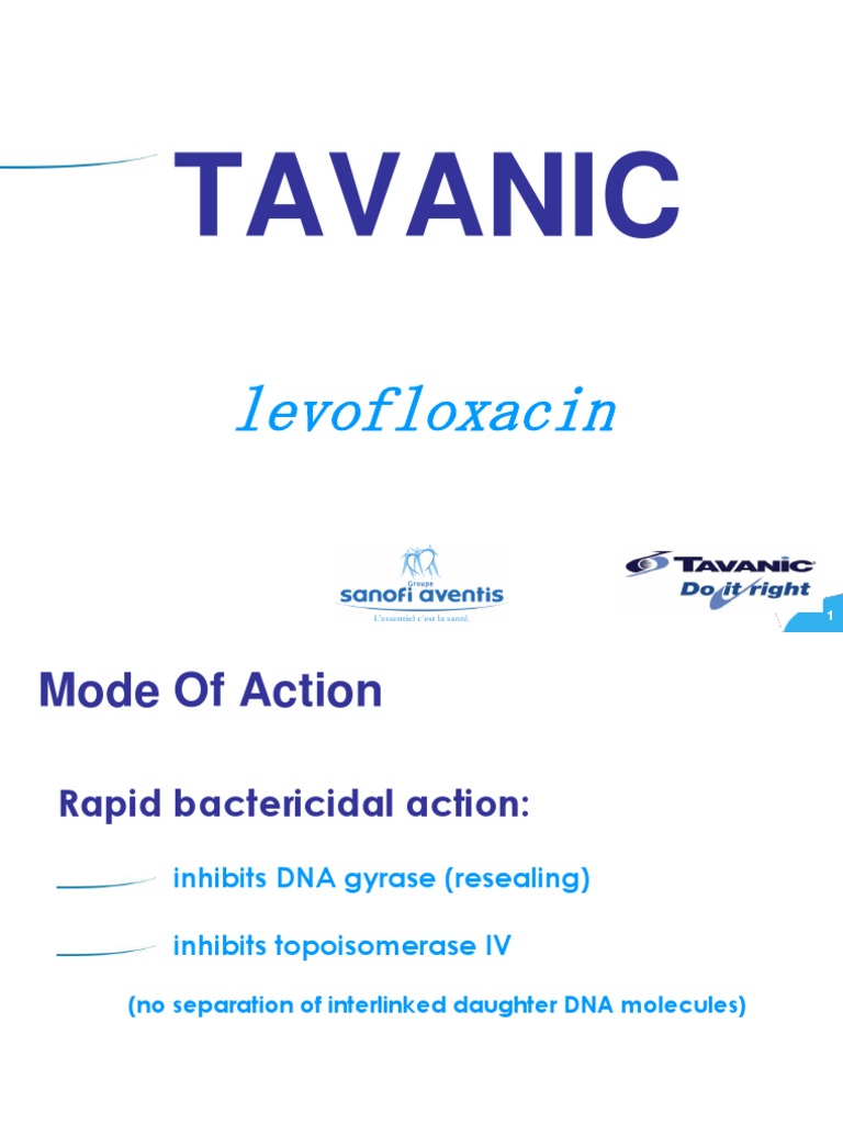 Tavanic: Levofloxacin | PDF | Gram Negative Bacteria | Pneumonia