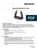 YM 5 Electromagnetic Yoke Product Data Sheet English