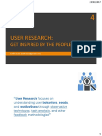 User Research:: Get Inspired by The People