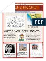 Machu Picchu Activities