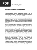 Radiografia Do Brasil Contemporâneo - IPEA