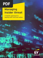 Managing Insider Threat