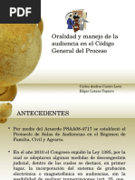 Oralidad y Manejo de La Audiencia