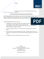 Documents For The Application