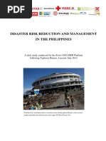 Disaster Risk Reduction and Management in The Philippines