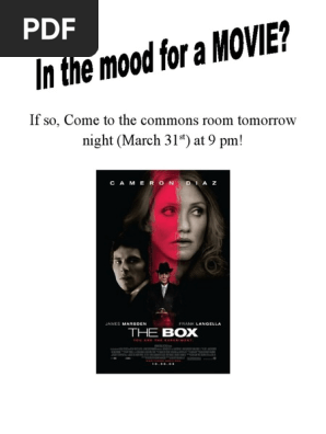The Box Movie Night