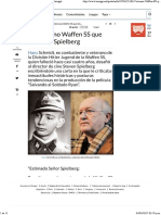 El Veterano Waffen SS Que Desafió A Spielberg