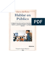 Hablar en Público PDF