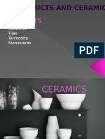 Clay Products and Ceramics: Ceramics Tiles Terracotta Stonewares