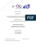 Materials Science Project Publishable Final Activity Report