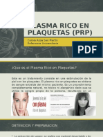 Plasma Rico en Plaquetas (PRP)