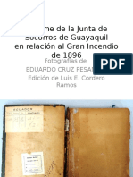 Informe Junta de Socorros de Guayaquil 1898