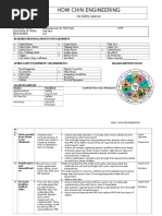 How Chin Engineering: Job Safety Analysis