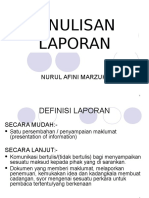 Penulisan Laporan