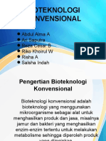 Bioteknologi Konvensional