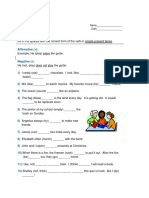 Present Tense Exercise 11 PDF