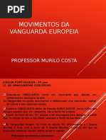 As Vanguardas Europeias.