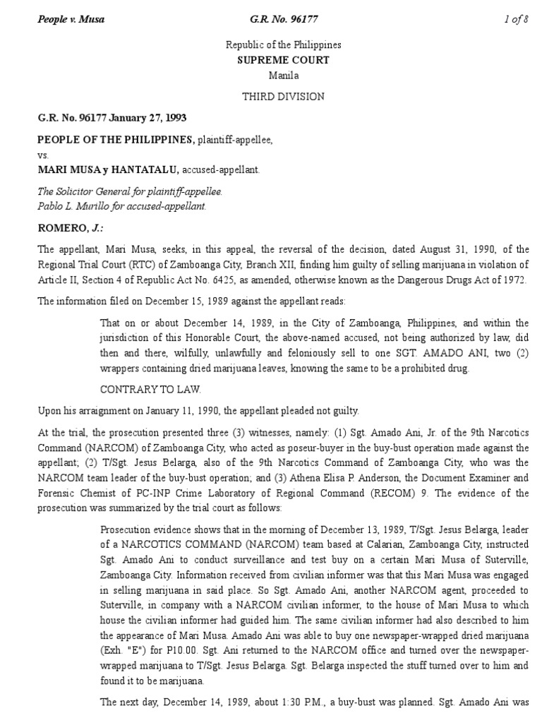 14 people v musa 217 scra 547 pdf search and seizure search warrant