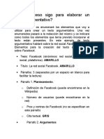 Qué Proceso Sigo Para Elaborar Un Texto Argumentativo