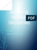 Akhlak Islam Dan Perkembangan Teknologi Informasi