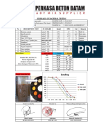 Remark No Description Test Standard Result Unit: Summary of Material Testing