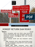 Materi 3 Return Yang Diharapkan Resiko Portofolio1