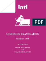 Accounting 2 Summer 2008 PDF PDF