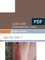 Luka dan perawatan luka ringan di rumah