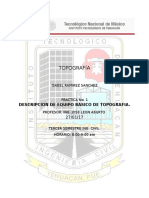 TOPOGRAFÍA Descripcion