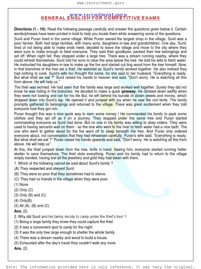 How To Prepare English For Competitive Exams Quora