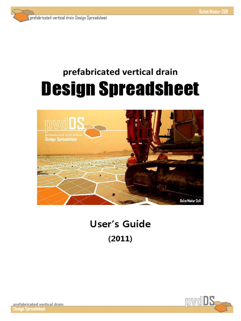 Method Statement Pvd Wick Drain Microsoft Excel Spreadsheet