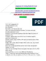 CSC 143 Assignment #2 Testing Benford's Law