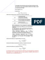 Comprimento de ancoragem para barra de 16mm CA-50 sob tensão de 45 KN