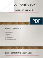 Blood Transfusion AND Its Complications