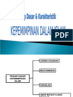 02 - Prinsip Dasar & Karakteristik Kepemimpinan Islam