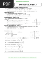 Exercise 2.9 (Sol.) : Uploaded by CH Adnan