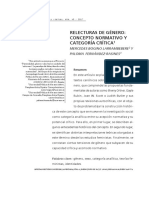 Bogino Larrambebere, Mercedes y Fernández-Rasines, Paloma - Relecturas de Género. Concepto Normativo y Categoría Crítica