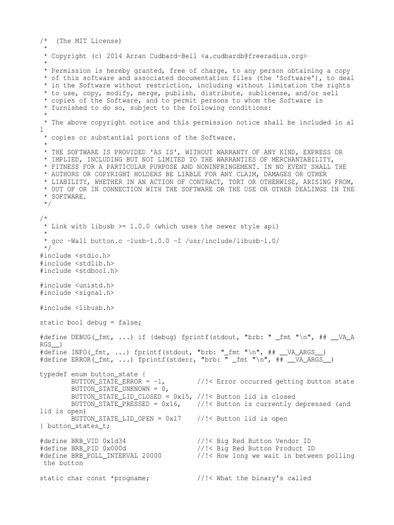Dream Cheeky Button PDF Device Driver Copyright