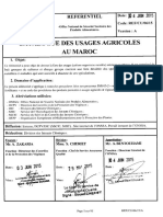 Catalogue Des Usages Agricoles Au Maroc Du 04062015