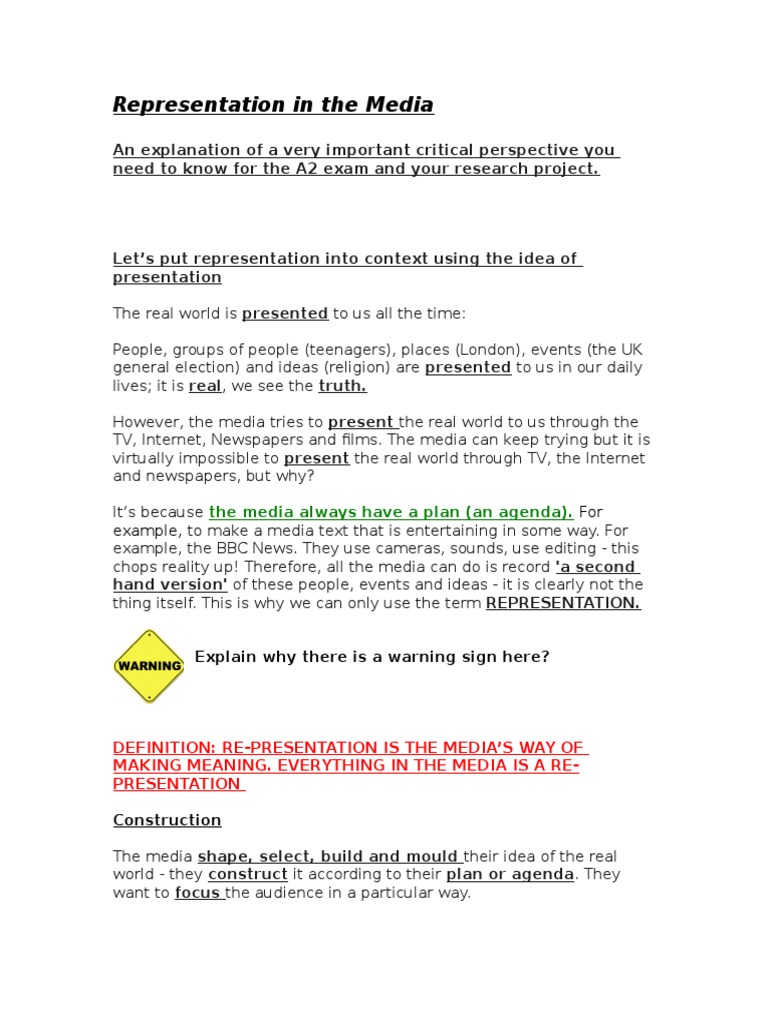 Representation | PDF