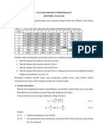 Analisis Sebaran Pergerakan