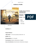 Audience Profile-= i am legend