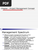 Chapter 10 Project Management Concept