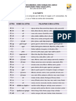 Ficha o Alfabeto PDF