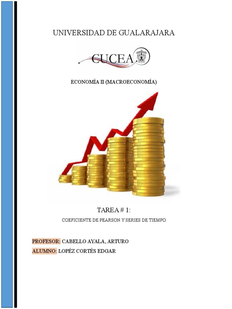 Qué Es Una Serie de Tiempo PDF Covarianza Correlación y dependencia