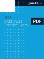 319227355 FRM Part1 Practice Exam