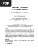 Knowledge Engineering: Principles and Methods