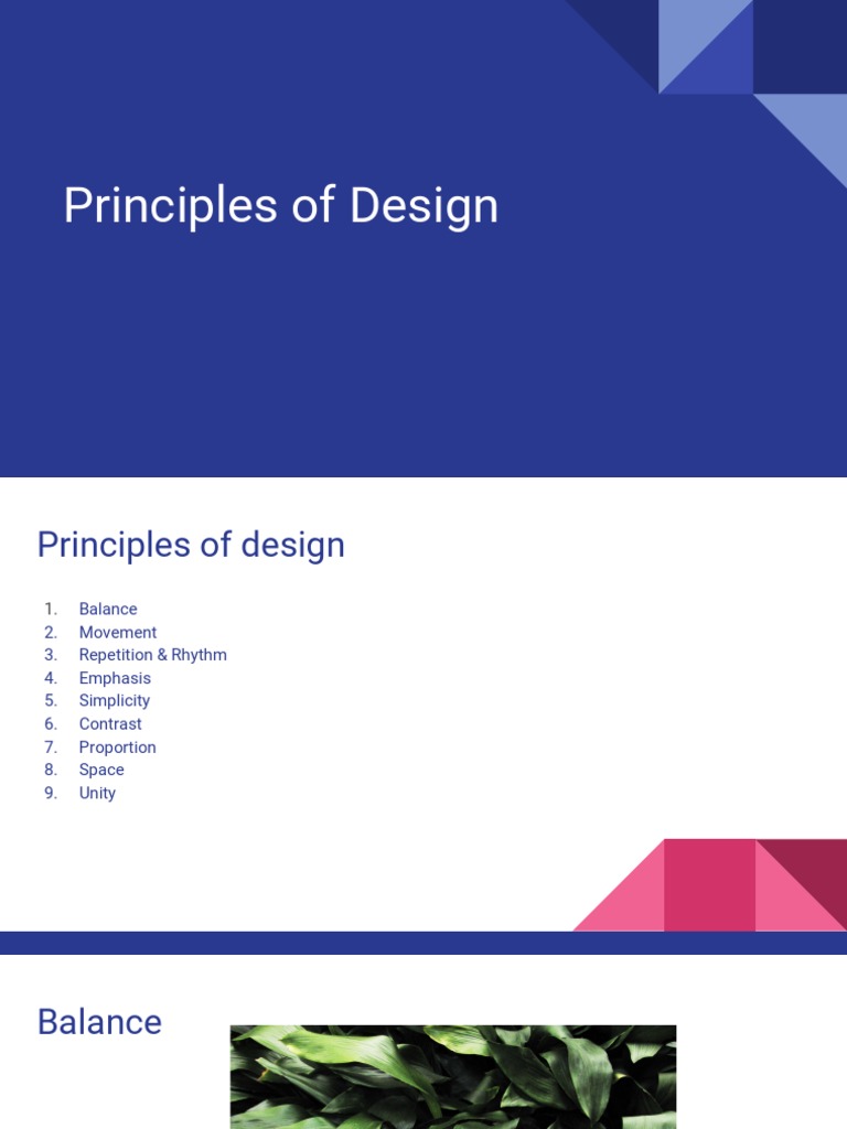 Principles of Design | PDF