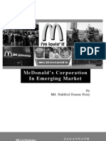 McDonald's Corporation in Emerging Market